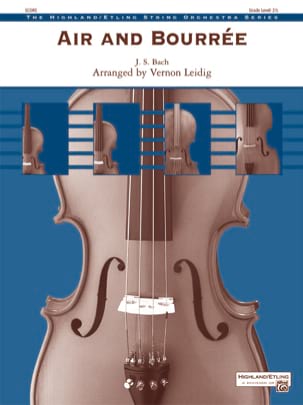 Parcourir les pages de Air And Bourrée - BACH - Partition