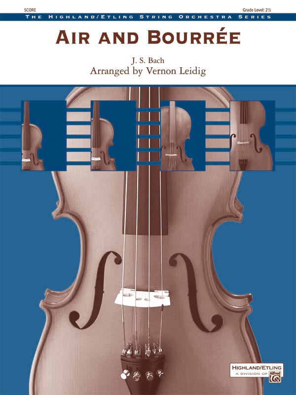 Air And Bourrée BACH Partition