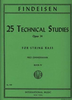 25 Technical Studies Op. 14 Volume 4 - (Zimmermann) Findeisen