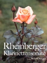 Sonate Clarinette RHEINBERGER Partition Clarinette