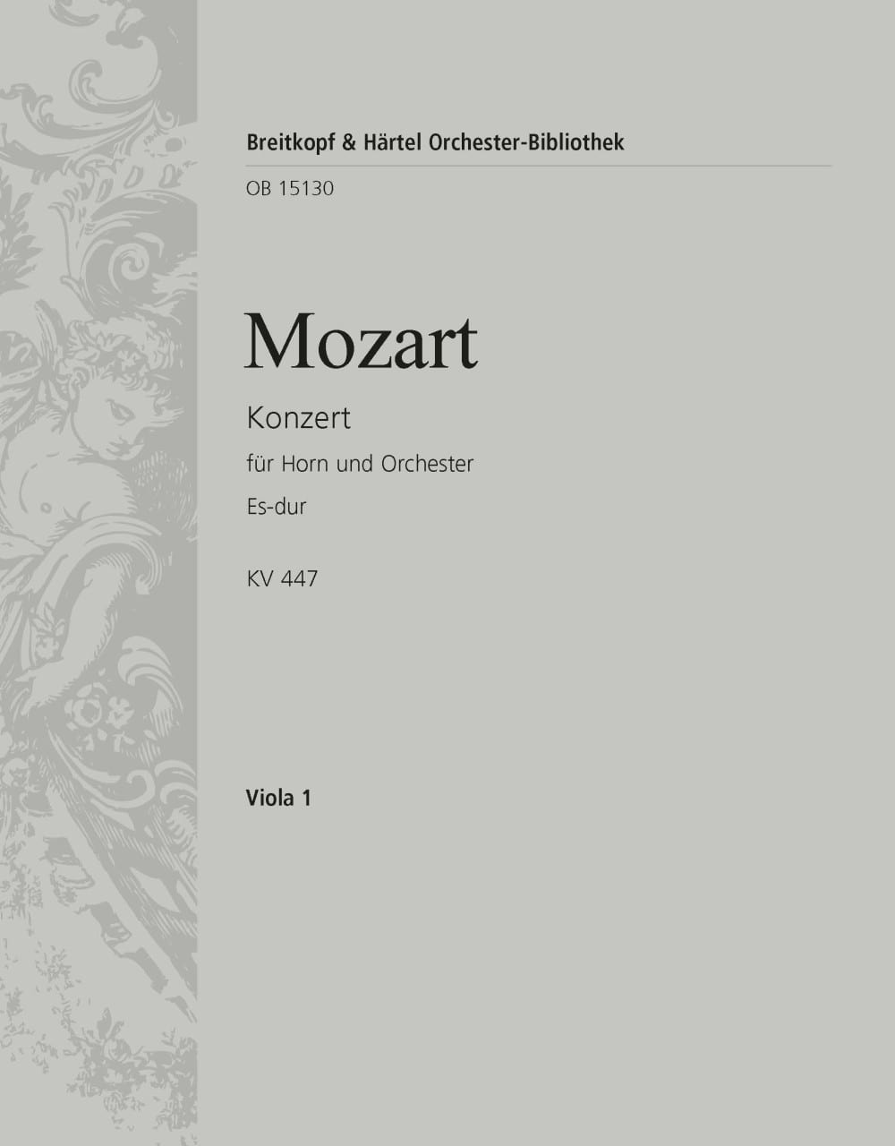 Horn Concerto K. 447 - Alto - MOZART - Partition