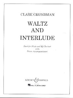 Waltz and Interlude - Flute clarinet piano - Clare Grundman