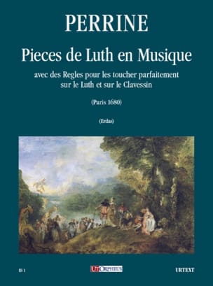 Perrine - Pièces de Luth en Musique - Partition - di-arezzo.fr