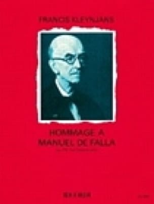 Hommage à Manuel de Falla op. 118 Francis Kleynjans Partition Guitare
