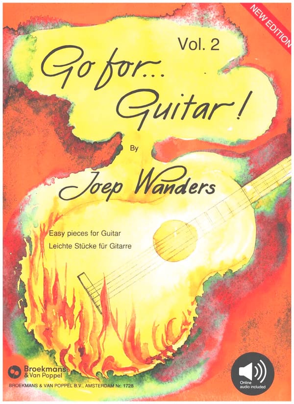Go for Guitar Vol.2 Joep Wanders Partition Guitare