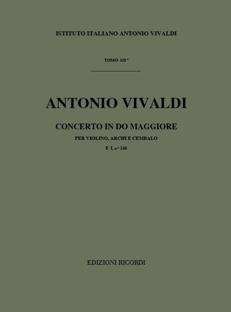 Concerto pour violon, cordes et clavecin FI n°146 RV184 - VIVALDI