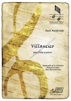 Villancico Raul Maldonado Partition Flûte traversière