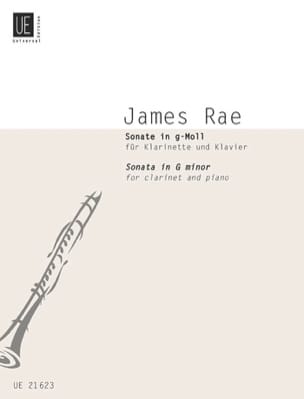 Sonate en sol mineur - Clarinette et piano - James Rae - Partition