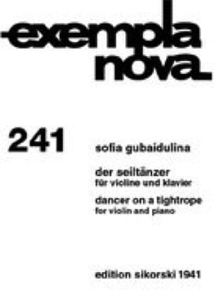 Der Seiltänzer - Sofia Gubaidulina - Partition - Violon