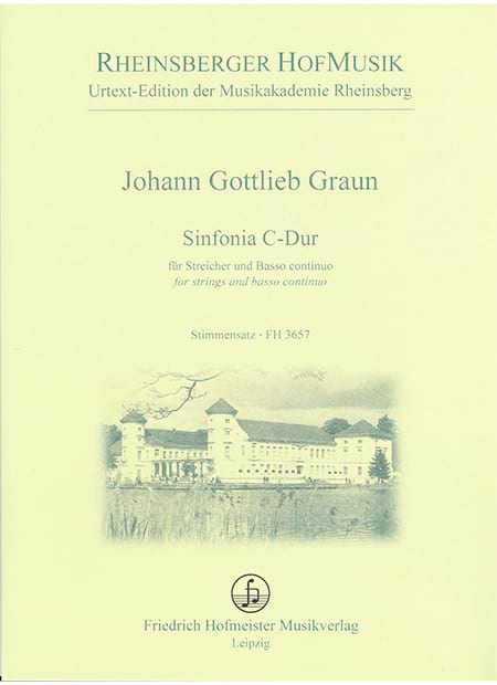 Sinfonia en Do Majeur - Parties séparées - Johann Gottlieb Graun