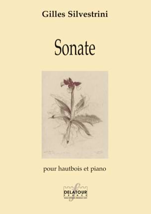 Sonate pour hautbois Gilles Silvestrini Partition Hautbois