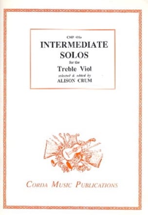Intermediate solos for the Treble Viol Partition