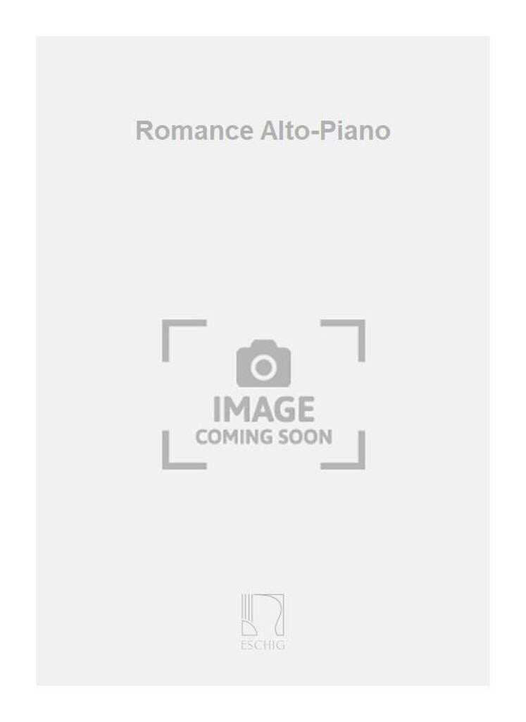 Romance - Harutyun Hanesyan - Partition - Alto