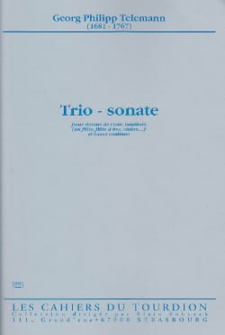 Trio - Sonate - Dessus de viole, hautbois et Bc - TELEMANN - Partition