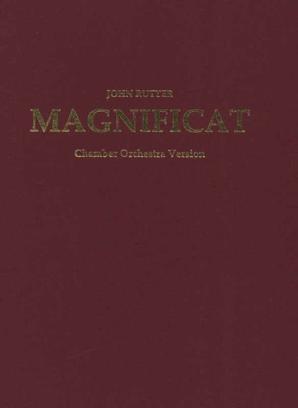 Magnificat chamber version - full score RUTTER Partition