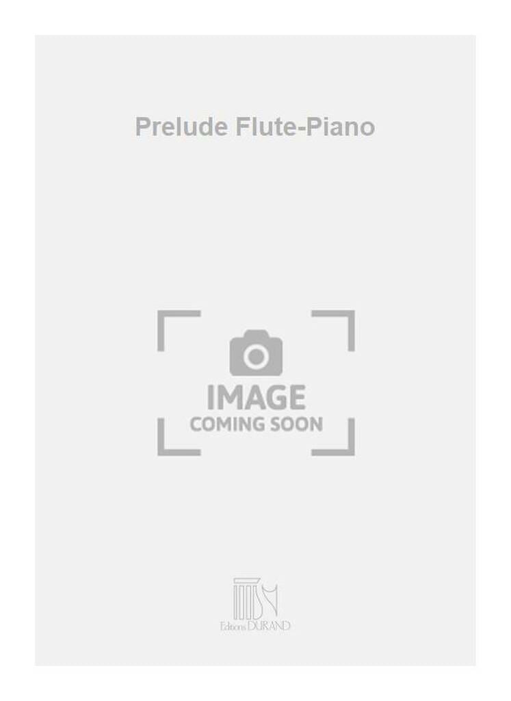 5 Pièces 1. Prélude - Flûte piano - Pierre Revel - Partition