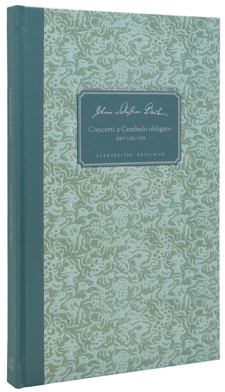 Concerti a Cembalo obligato BWV 1052-1059 BACH Partition Grand format