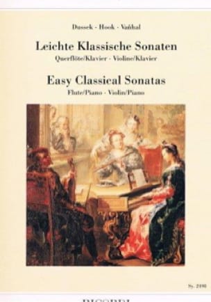 Easy Classical Sonatas - Flute et piano Partition Flûte traversière