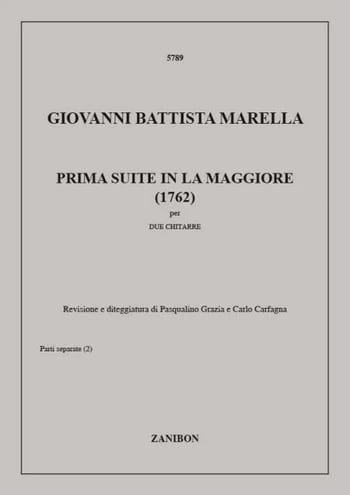 Prima Suite in la maggiore - 2 Guitares - Giovanni Battista Marella