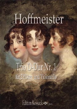 Trio N°1 en Ré Majeur HOFFMEISTER Partition Trios