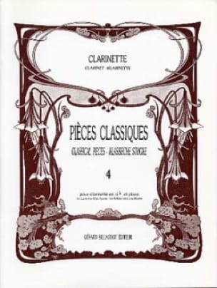 Pièces classiques - Clarinette - Volume 4