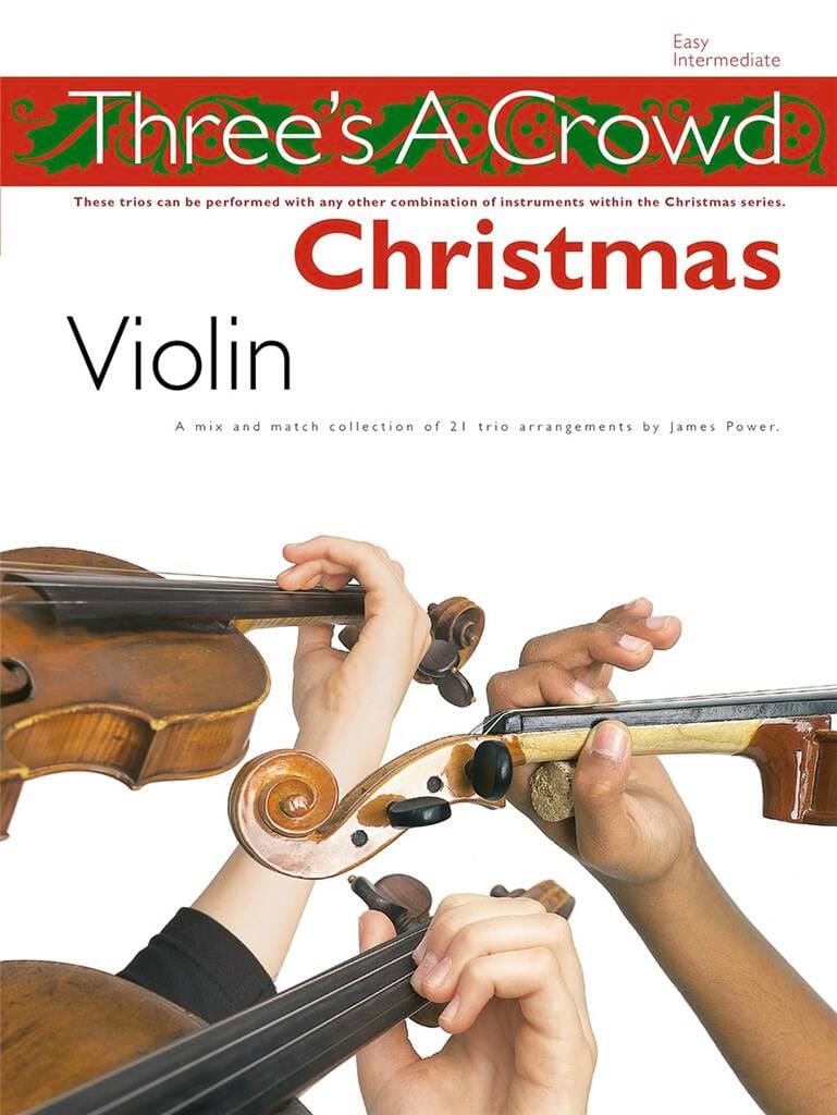 Three's A Crowd Christmas Violin Easy/Intermediate Partition