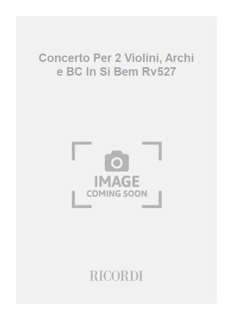 Concerto pour 2 violons FI/99 VIVALDI Partition Grand format