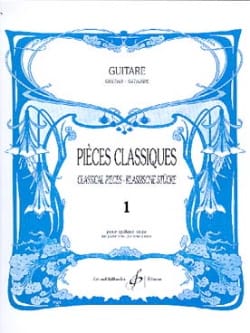 Pièces Classiques - Volume 1 Louis Lautrec Partition Guitare