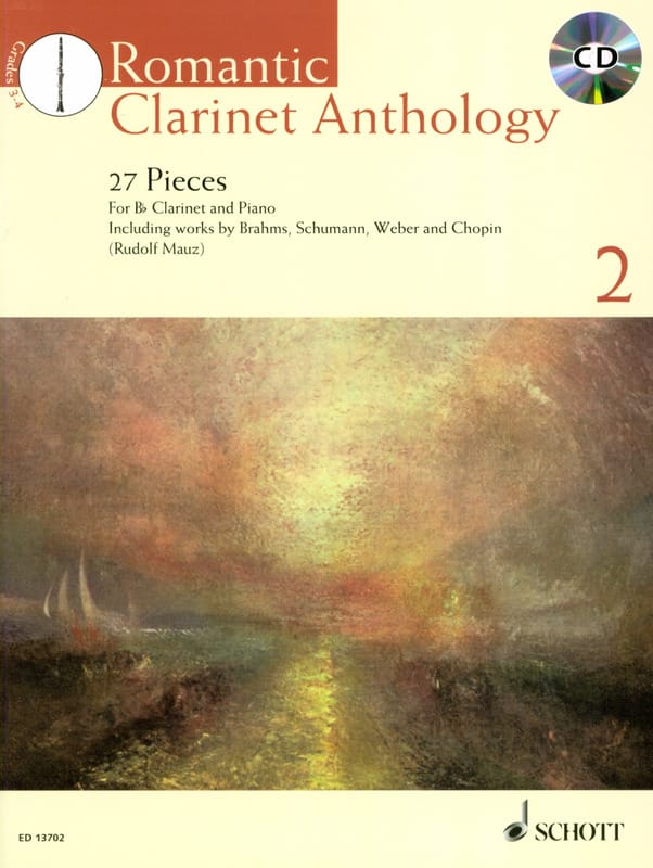 Romantic Clarinet Anthology vol. 2 - Clarinette Partition Clarinette