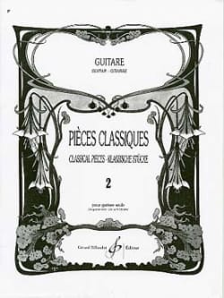 Pièces Classiques Volume 2 - Guitare Louis Lautrec Partition Guitare