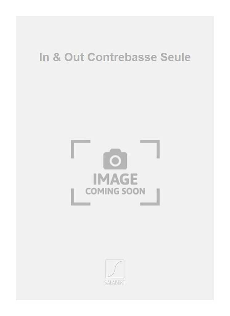 In & out Pascal Dusapin Partition Contrebasse
