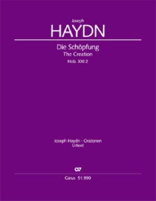 La Création HAYDN Partition Grand format
