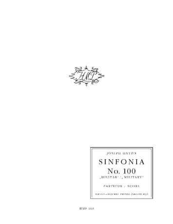 Sinfonia Nr. 100 - Conducteur - Joseph Haydn - Partition