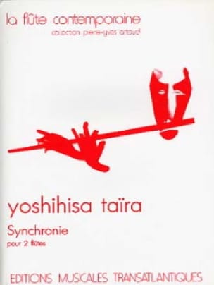 Synchronie - 2 Flûtes Yoshihisa Taïra Partition Flûte traversière