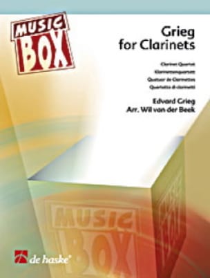 Grieg For Clarinets Grieg Partition