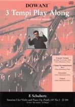 Sonatine n° 1 op. posth. 137/1 D. 384 - CD SCHUBERT Partition
