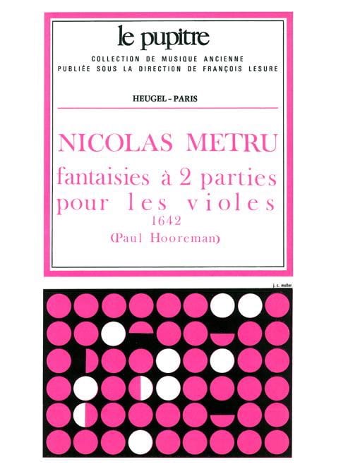 Fantaisie A 2 Parties Pour Metru / hooreman Partition
