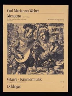 Menuett Mit Trio A-Dur Carl Maria von Weber Partition