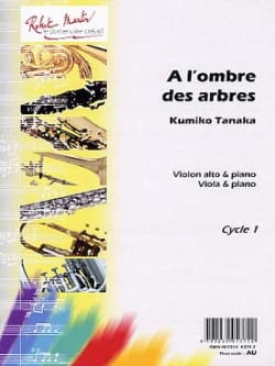 A l'ombre des arbres Kumiko Tanaka Partition Alto