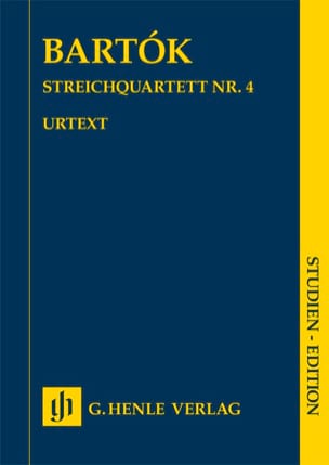 Quatuor à Cordes n° 4 - Conducteur BARTOK Partition Petit format