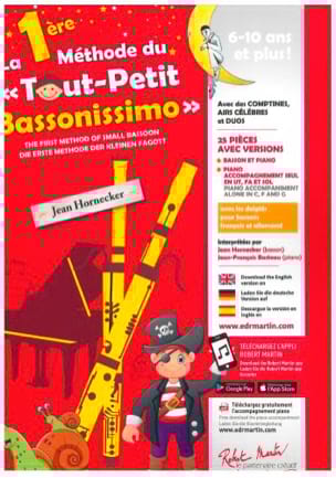 La 1ère Méthode du Tout-Petit Bassonissimo Partition Basson