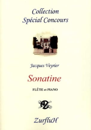 Sonatine Jacques Veyrier Partition Flûte traversière