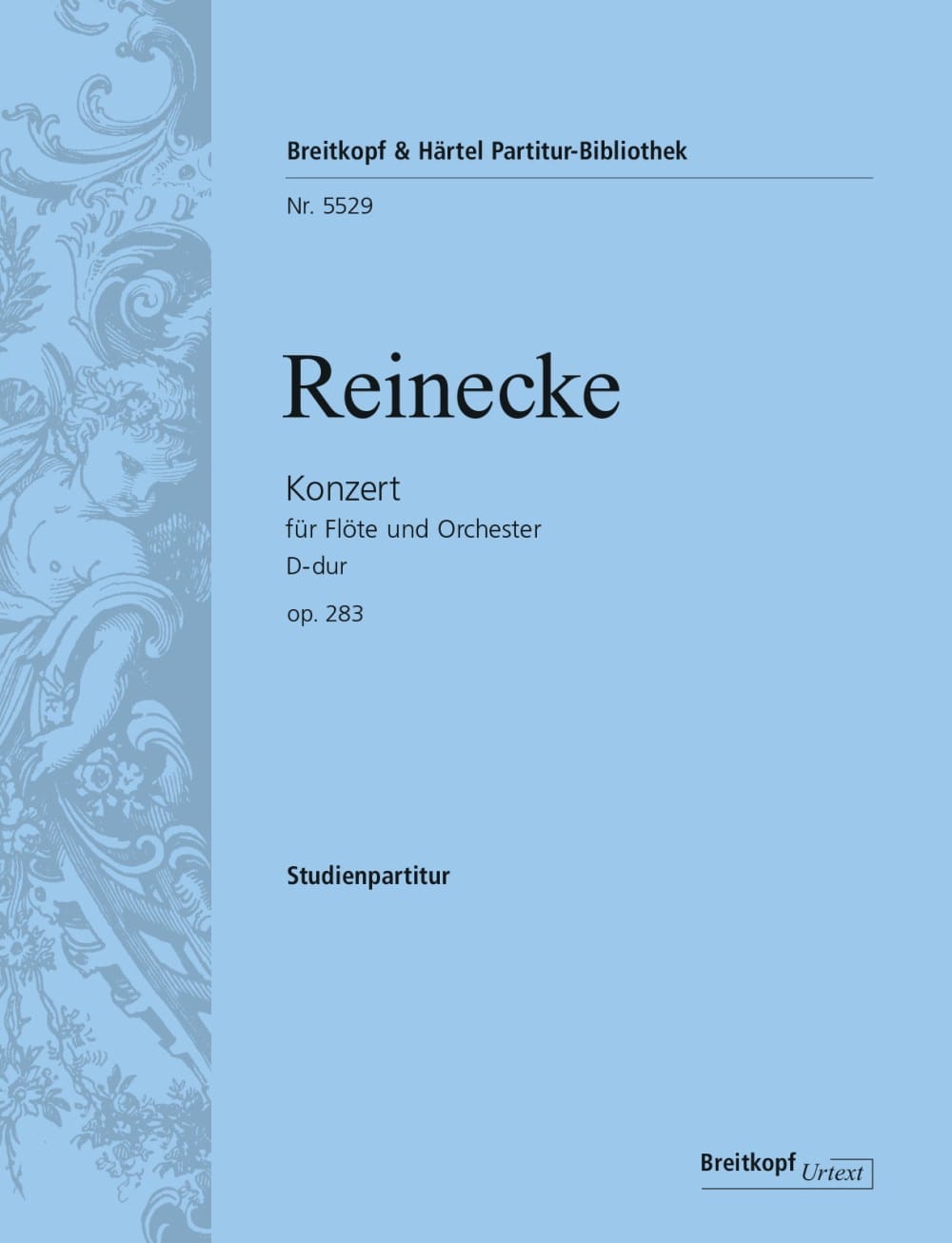 Concerto pour flûte en ré majeur, op. 283 - Carl Reinecke - Partition