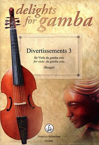 Divertissements 3 - Viole de Gambe solo Partition Viole de gambe