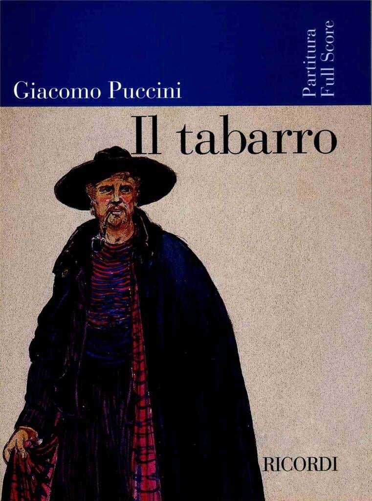 Il Tabarro - Full Score PUCCINI Partition Grand format