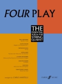 Four Play - String quartet Carlo Martelli Partition Quatuors