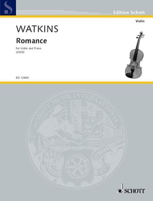 Romance Huw Watkins Partition Violon