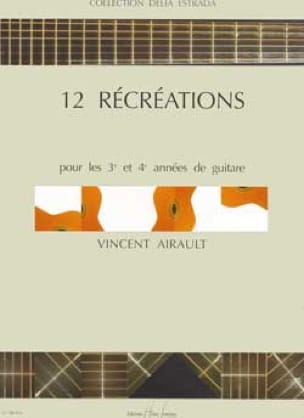 12 Récréations - Vincent Airault - Partition - Guitare