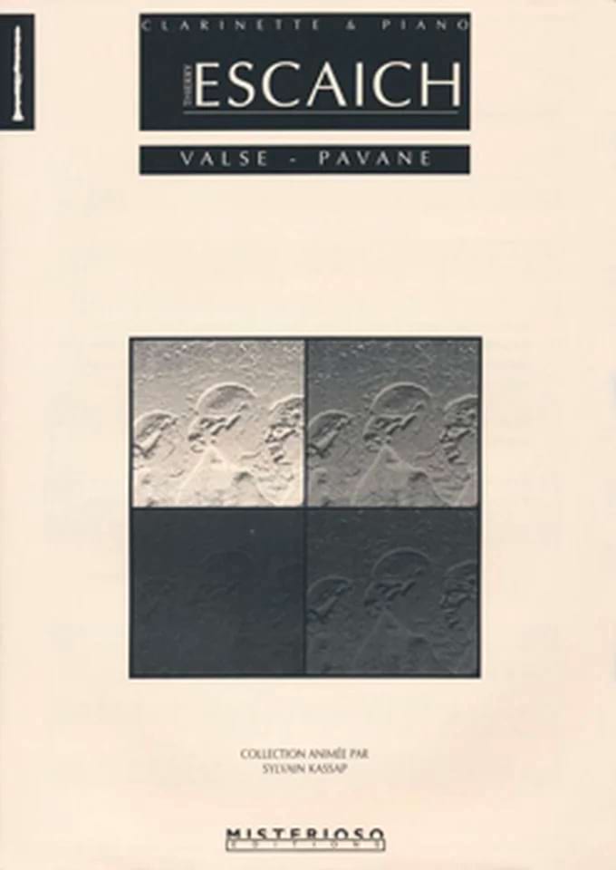 Valse - Pavane Thierry Escaich Partition Clarinette