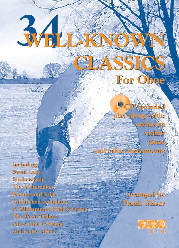 34 Well-Known Classics Partition Hautbois